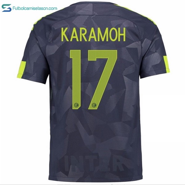 Camiseta Inter 3ª Karamoh 2017/18